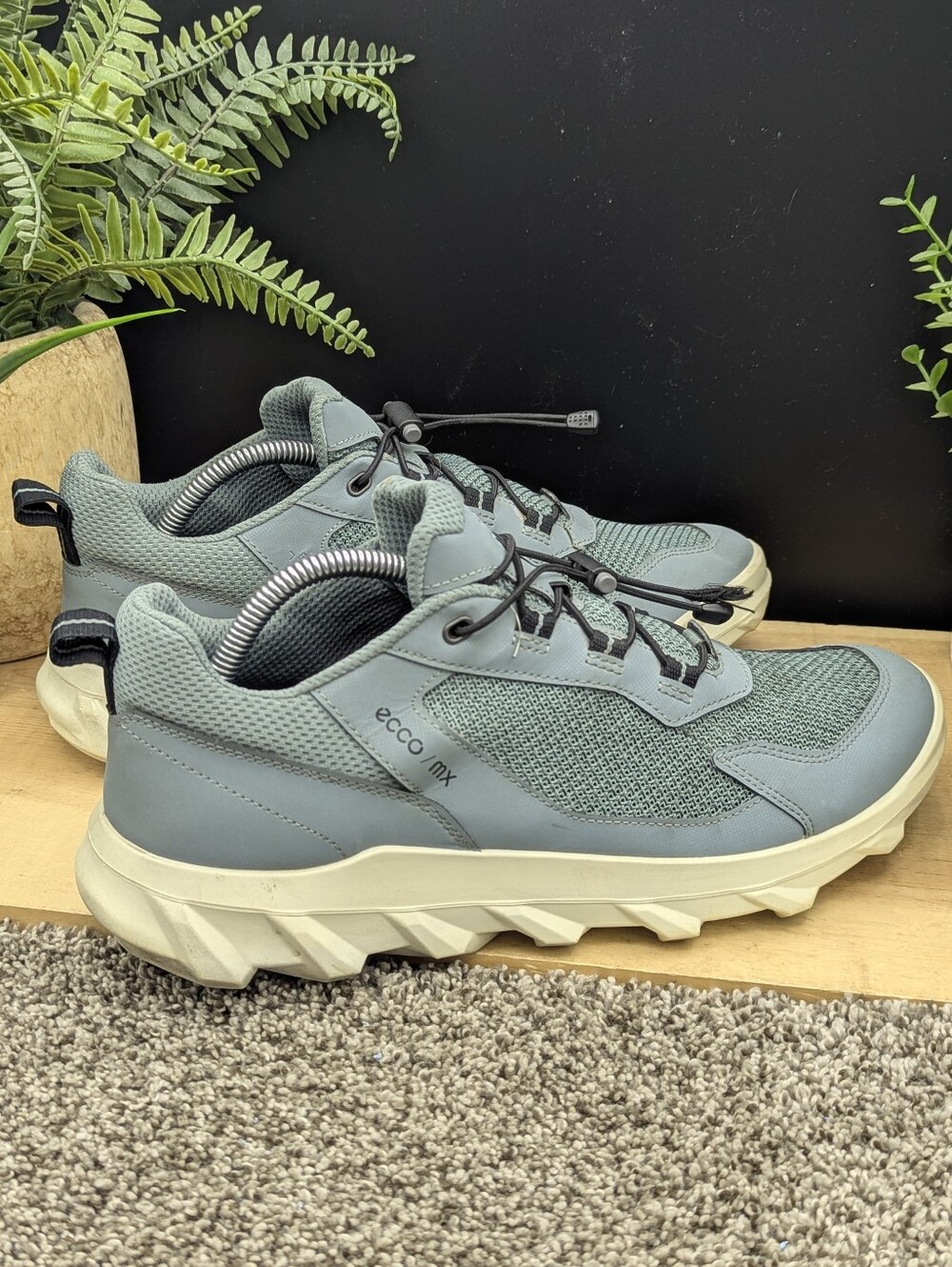 Ecco MX Low GTX Trail Gore-Tex Blue Men's Size 43 US9/9.5 Trail Shoes Hiking
